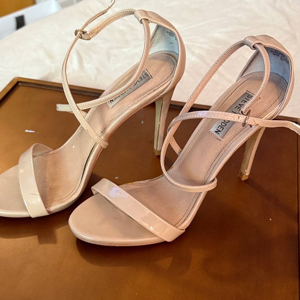 Steve Madden Blush Strappy Heels